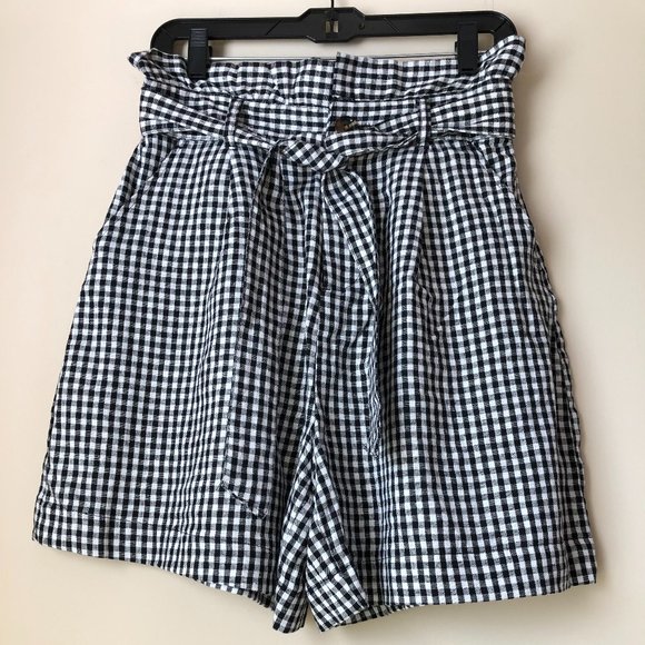 WHO WHAT WEAR BABY GINGHAM SHORTS - Picture 1 of 6